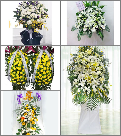 福建三明大田县太华镇群团村白事花篮预定